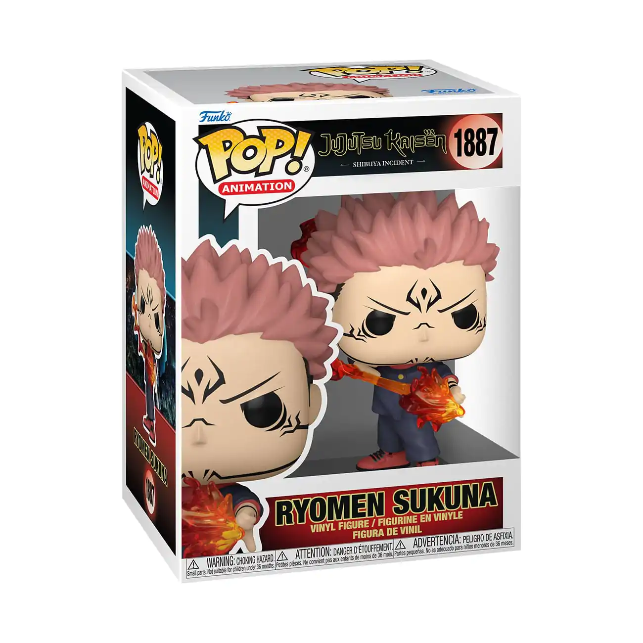 Jujutsu Kaisen Funko POP! Animation Figurine Vinil Sukuna (Fire Arrow) 9 cm poza produsului