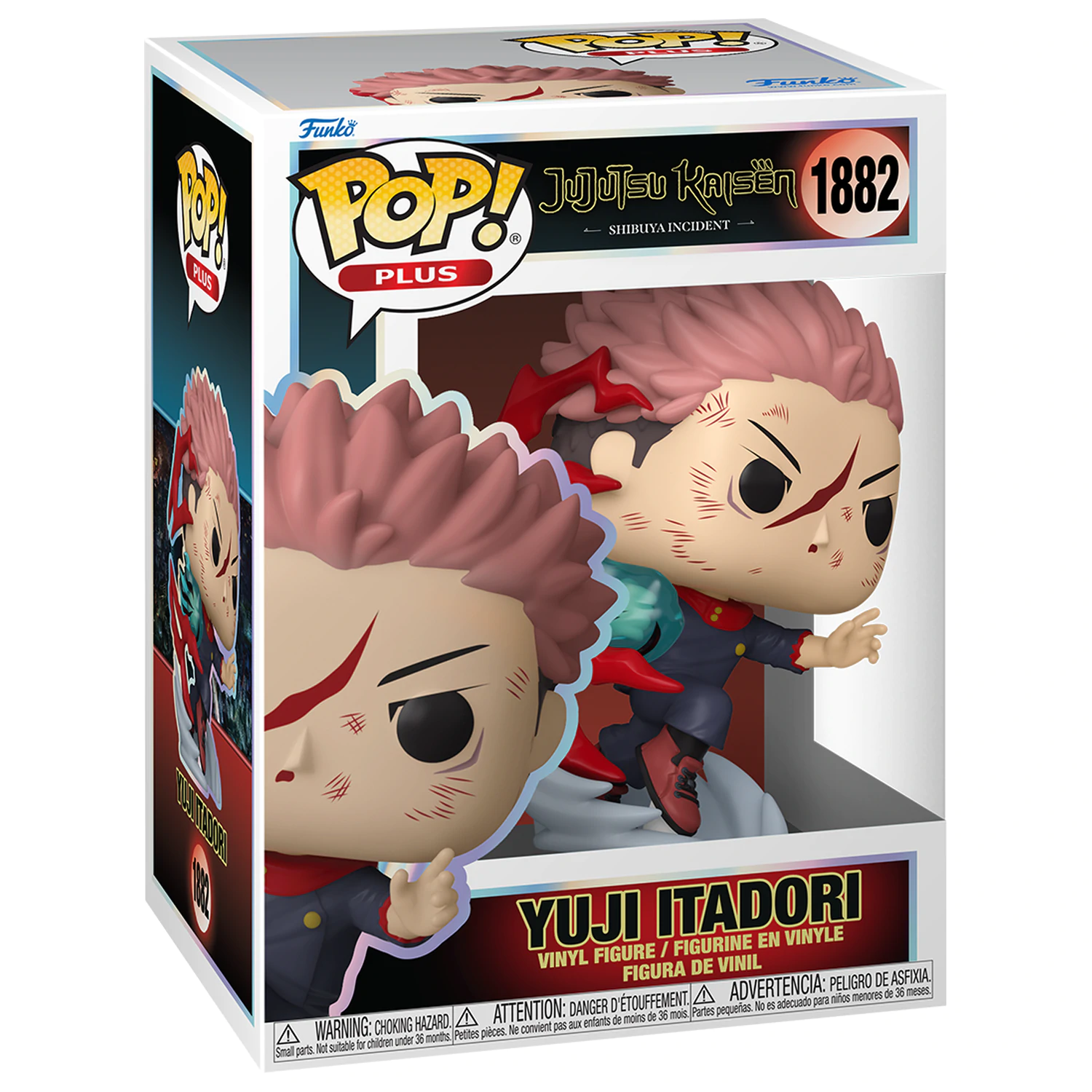 Jujutsu Kaisen Funko POP! Plus Animation Figurine Vinil Yuji Itadori 9 cm poza produsului