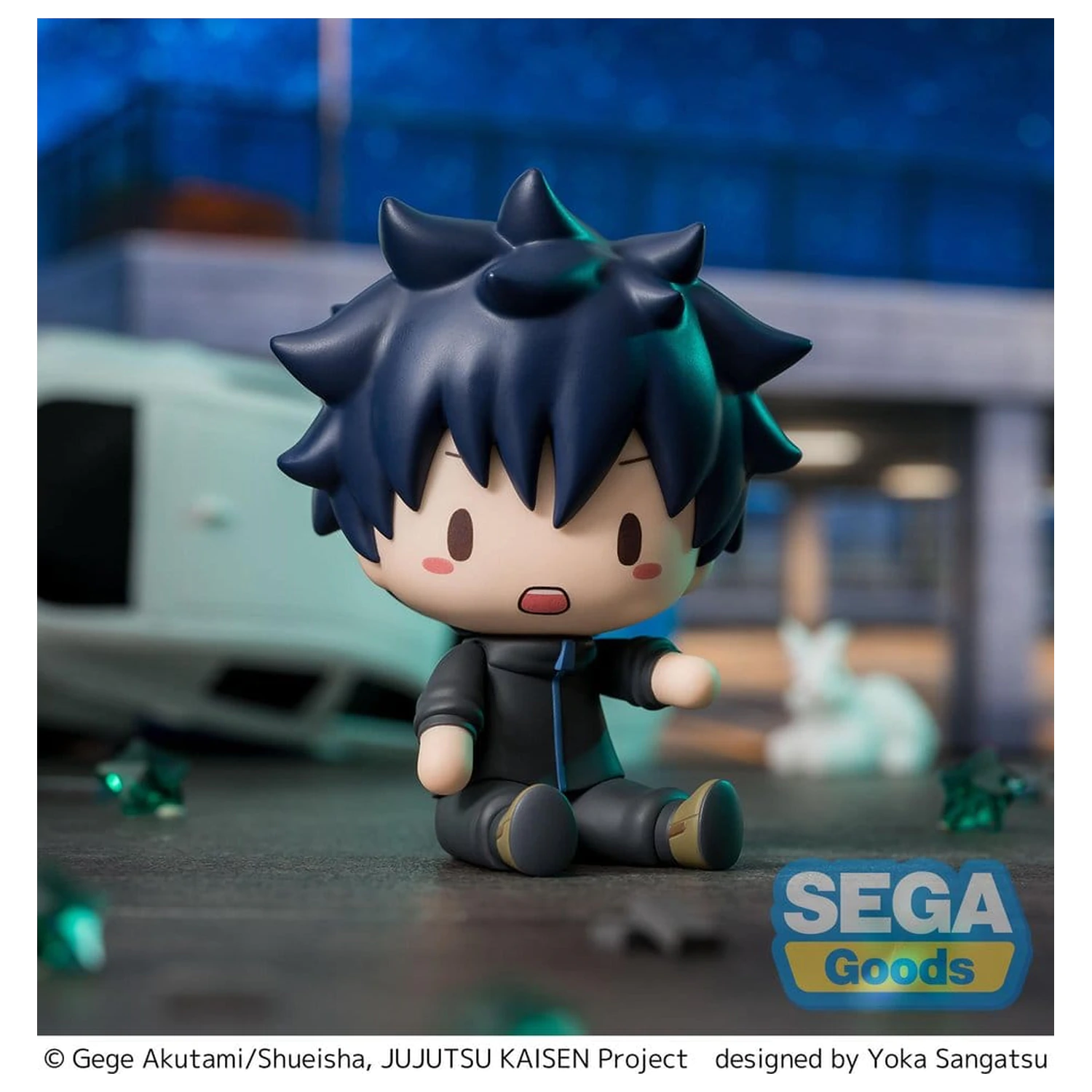 Jujutsu Kaisen Fuwa Petit Mini Figurina Megumi Fushiguro 8 cm poza produsului