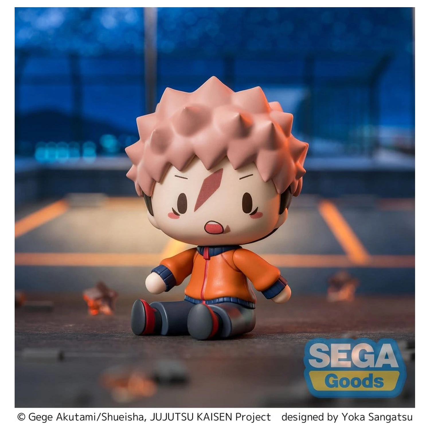 Jujutsu Kaisen Fuwa Petit Mini Figurina Yuji Itadori 8 cm poza produsului