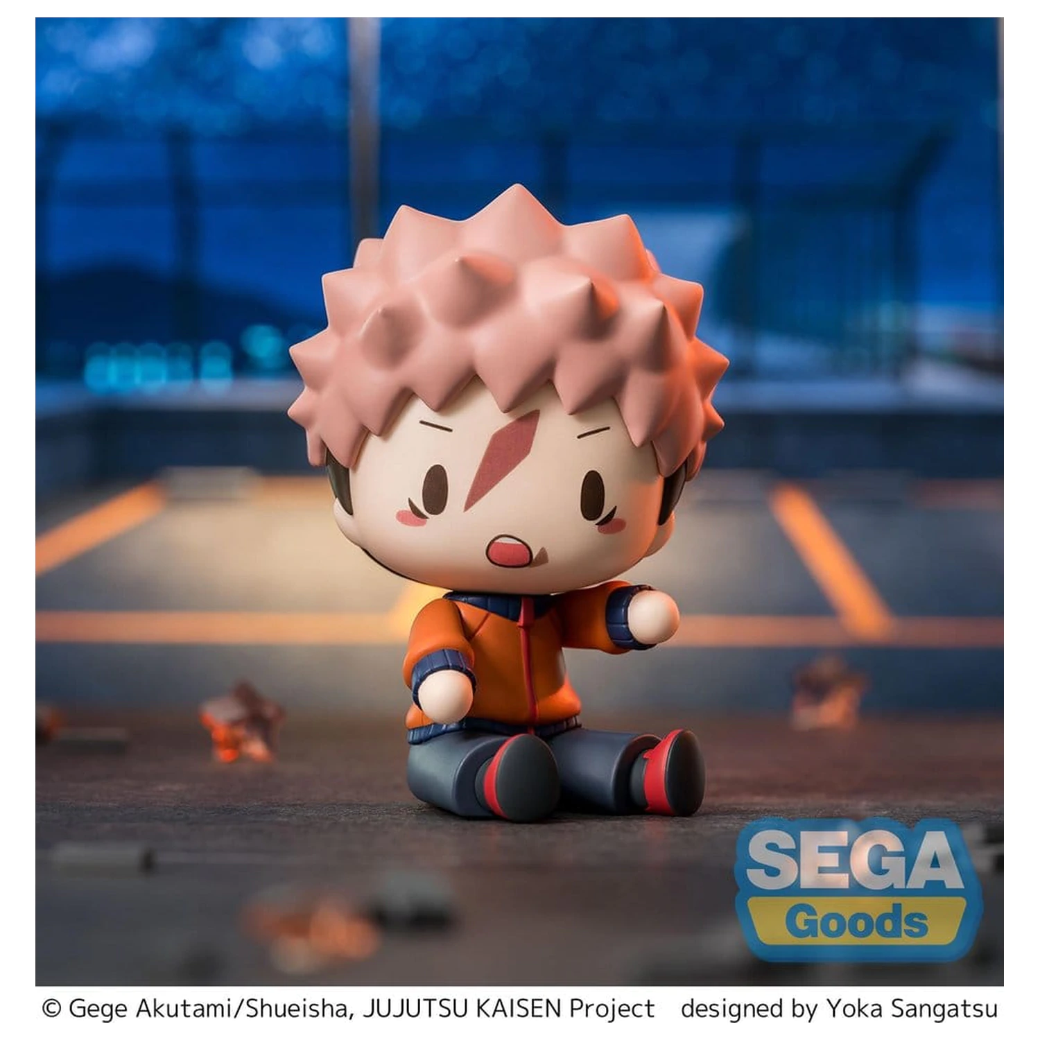 Jujutsu Kaisen Fuwa Petit Mini Figurina Yuji Itadori 8 cm poza produsului