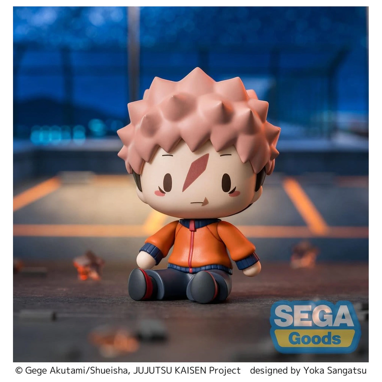 Jujutsu Kaisen Fuwa Petit Mini Figurina Yuji Itadori 8 cm poza produsului
