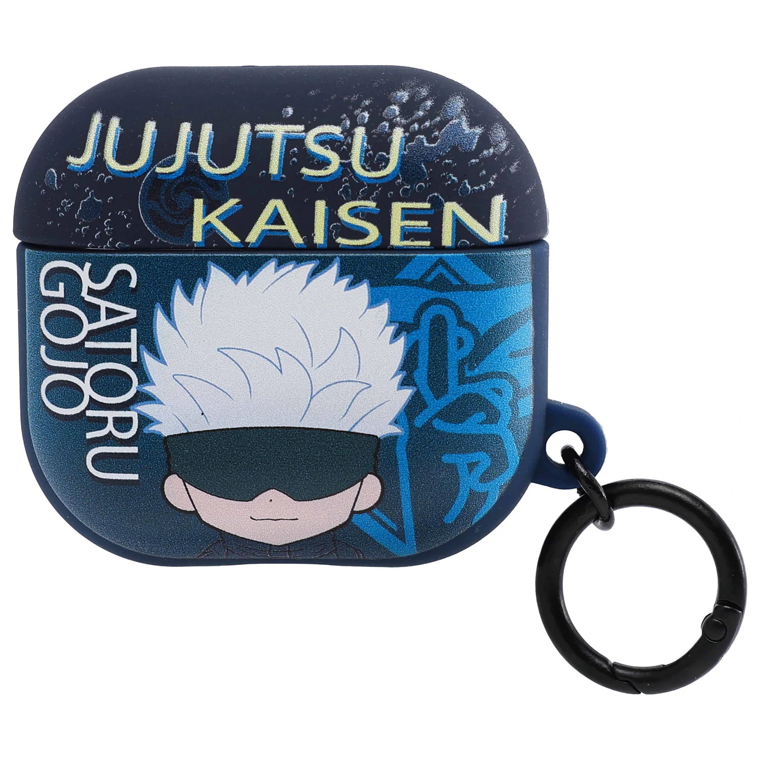 Jujutsu Kaisen Gojo Husa AirPod-uri din spuma 3D cu clip pentru geanta poza produsului