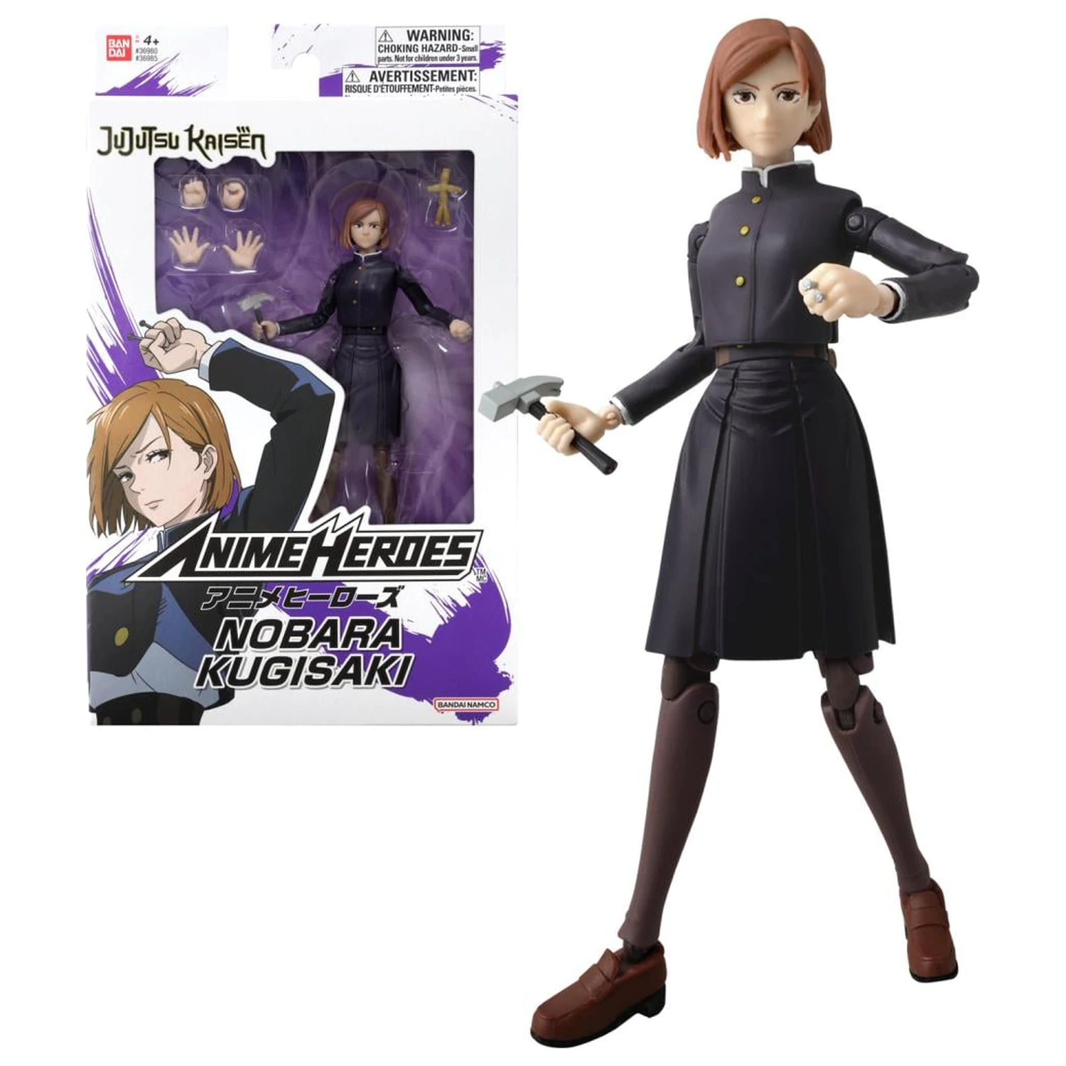 Jujutsu Kaisen Kugisaki Nobara Figurina Anime Heroes 17cm poza produsului