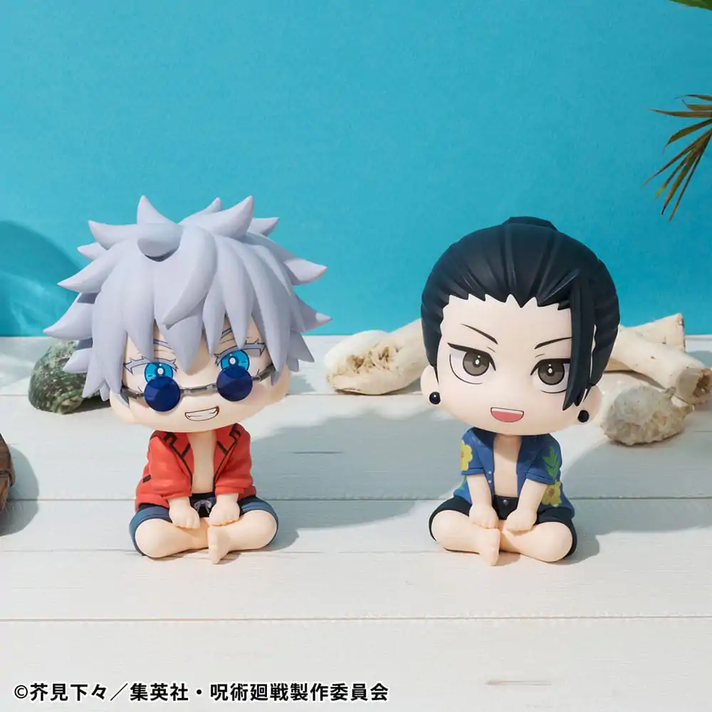 Jujutsu Kaisen Look Up Statuie PVC Satoru Gojo & Suguru Geto Okinawa Ver. Set (with gift) 11 cm poza produsului