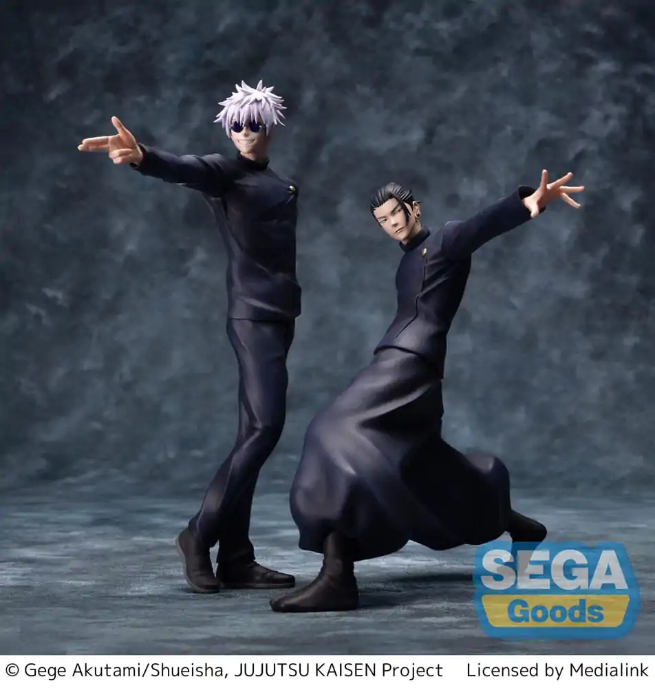 Jujutsu Kaisen Luminasta statuie PVC Kaigyoku/Gyokusetsu "Suguru Geto" Strong Duo 17 cm poza produsului