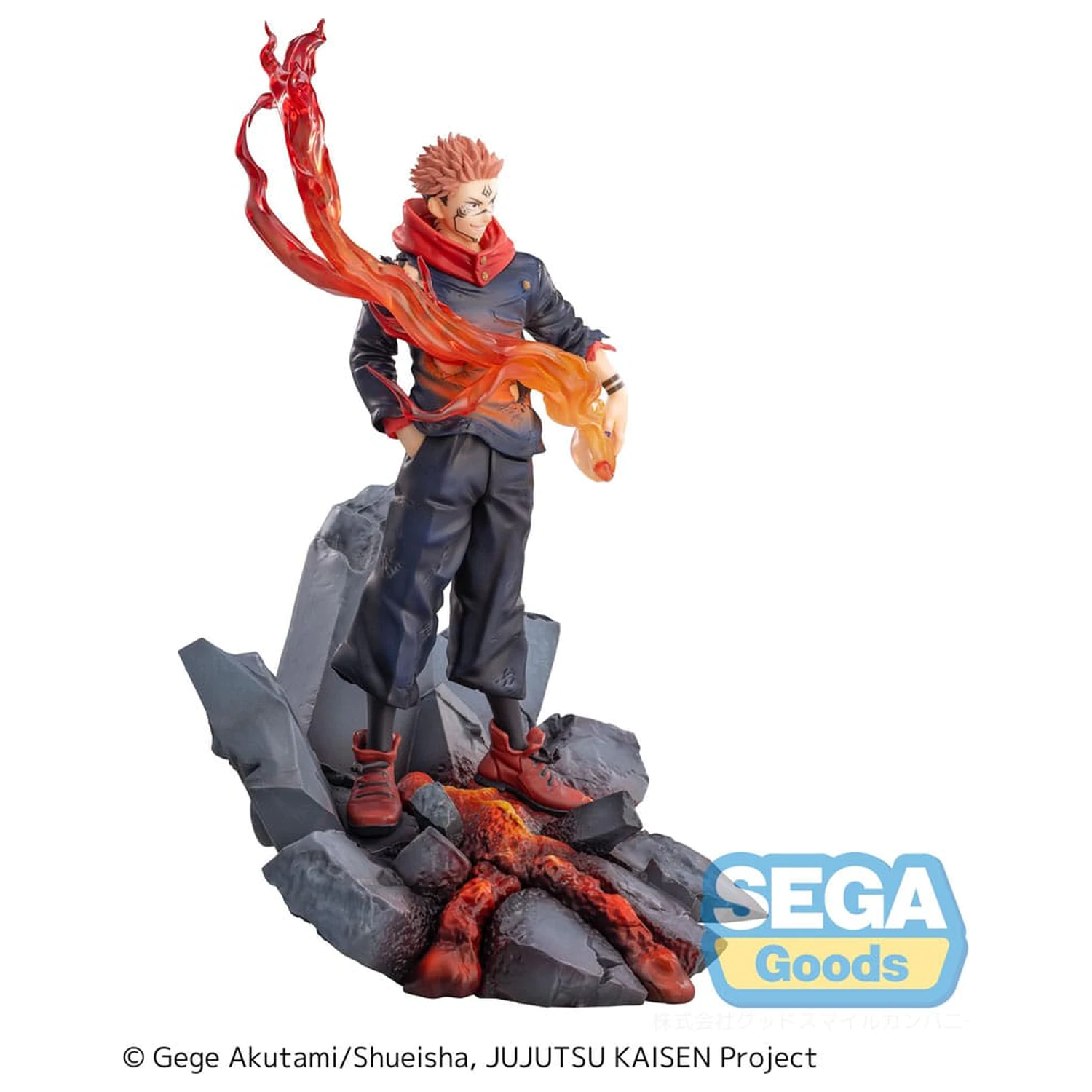 Jujutsu Kaisen Luminasta Statuie PVC Sukuna Fuga 23 cm poza produsului