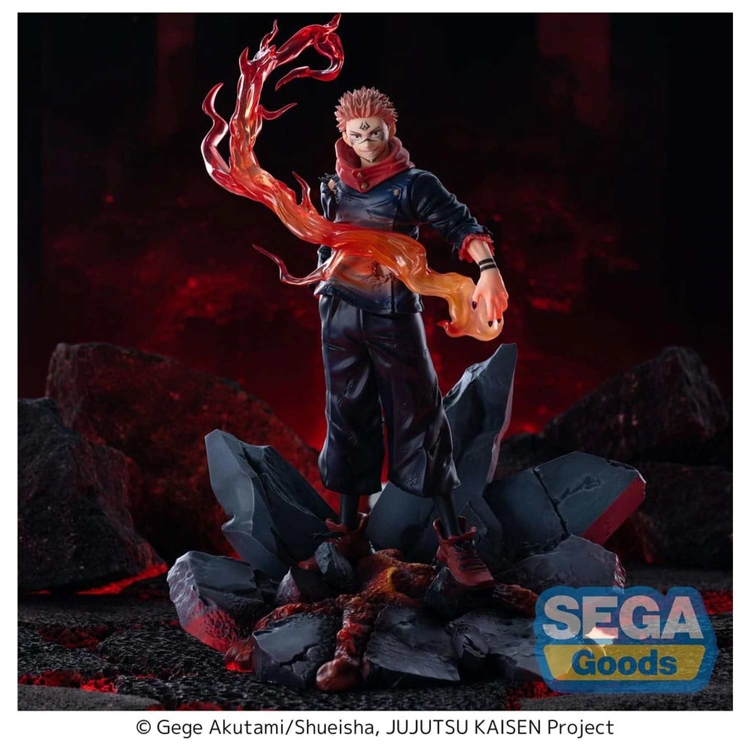 Jujutsu Kaisen Luminasta Statuie PVC Sukuna Fuga 23 cm poza produsului