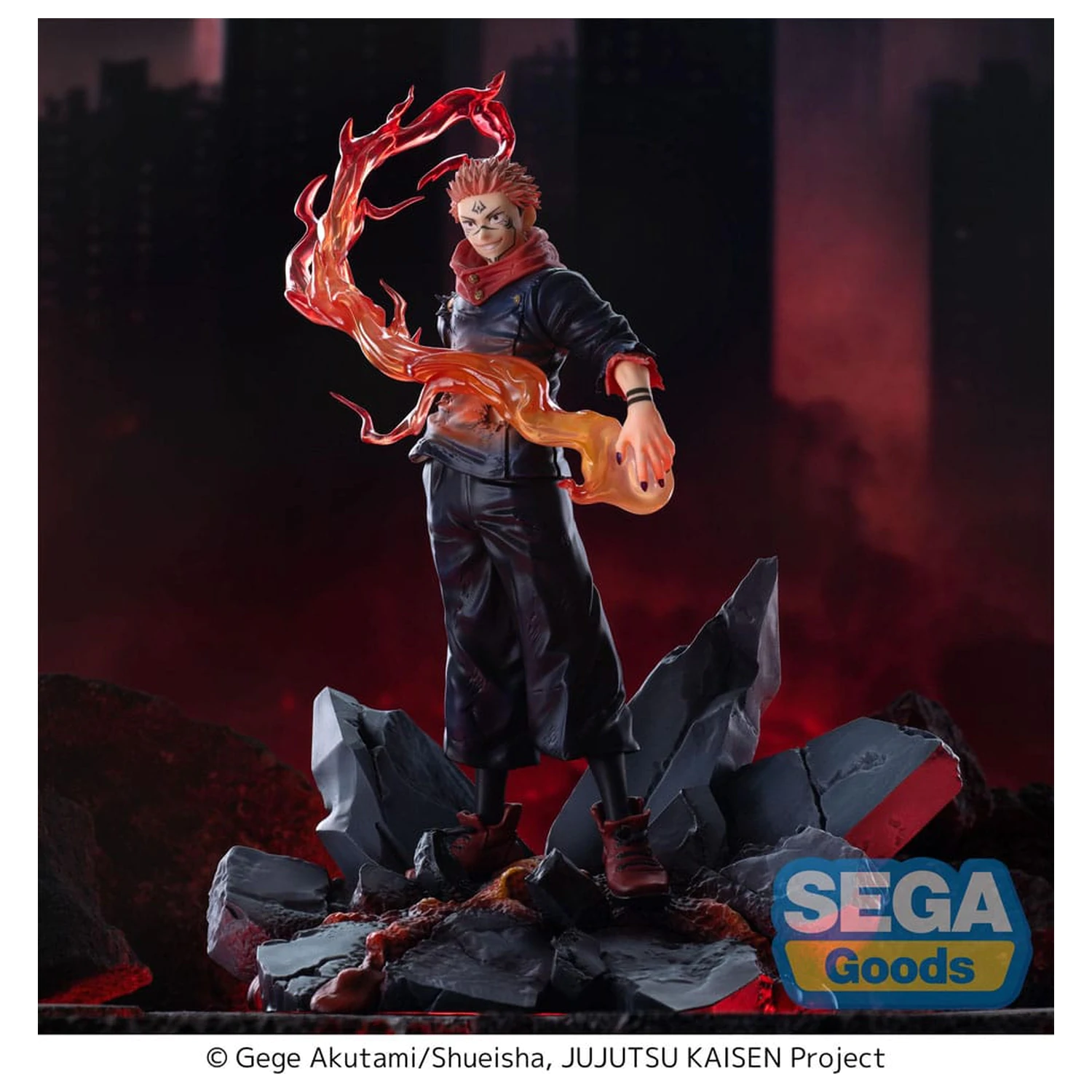Jujutsu Kaisen Luminasta Statuie PVC Sukuna Fuga 23 cm poza produsului