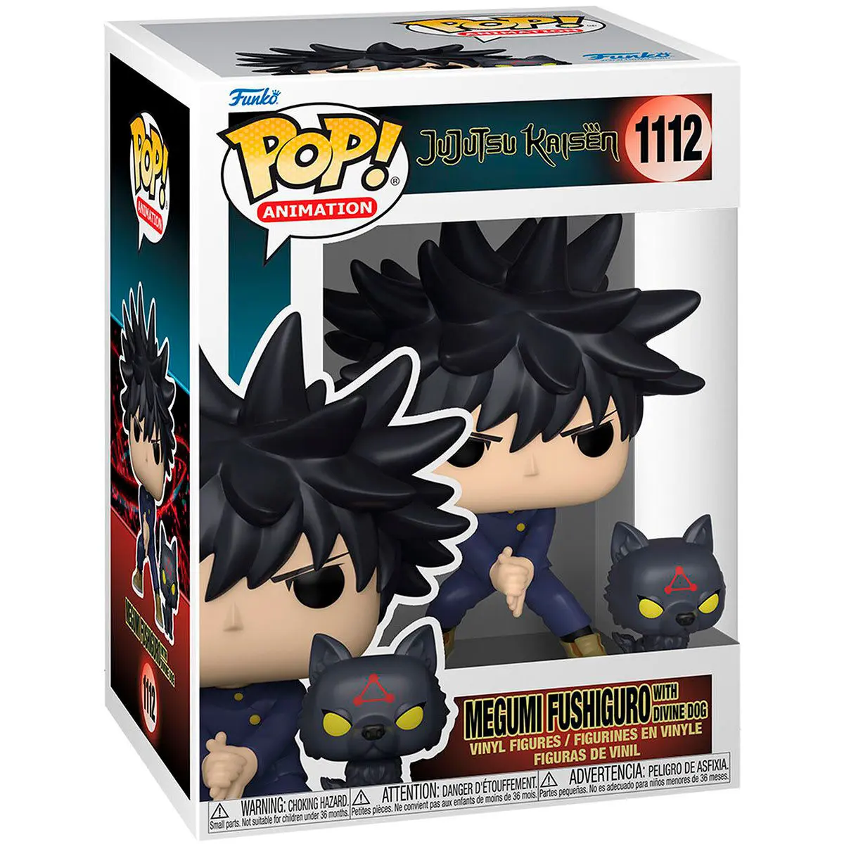 Jujutsu Kaisen POP & Buddy! Figurina de vinil Animation Megumi w/Dogs 9 cm poza produsului