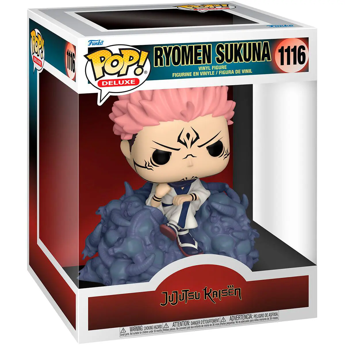 Jujutsu Kaisen POP! Figurina Vinyl Deluxe Sukuna 9 cm poza produsului