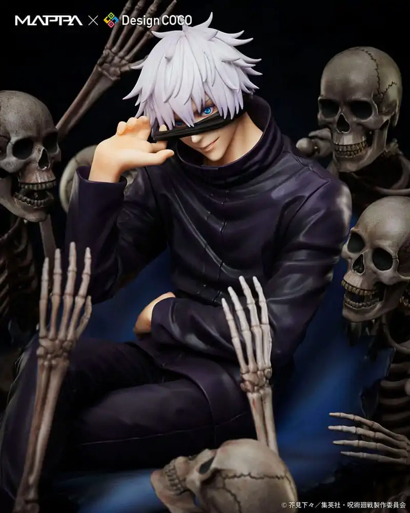 Jujutsu Kaisen Shibuya Incident Mappa x Design Coco Statuie PVC 1/7 Satoru Gojo 23 cm poza produsului