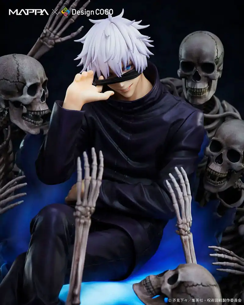 Jujutsu Kaisen Shibuya Incident Mappa x Design Coco Statuie PVC 1/7 Satoru Gojo 23 cm poza produsului