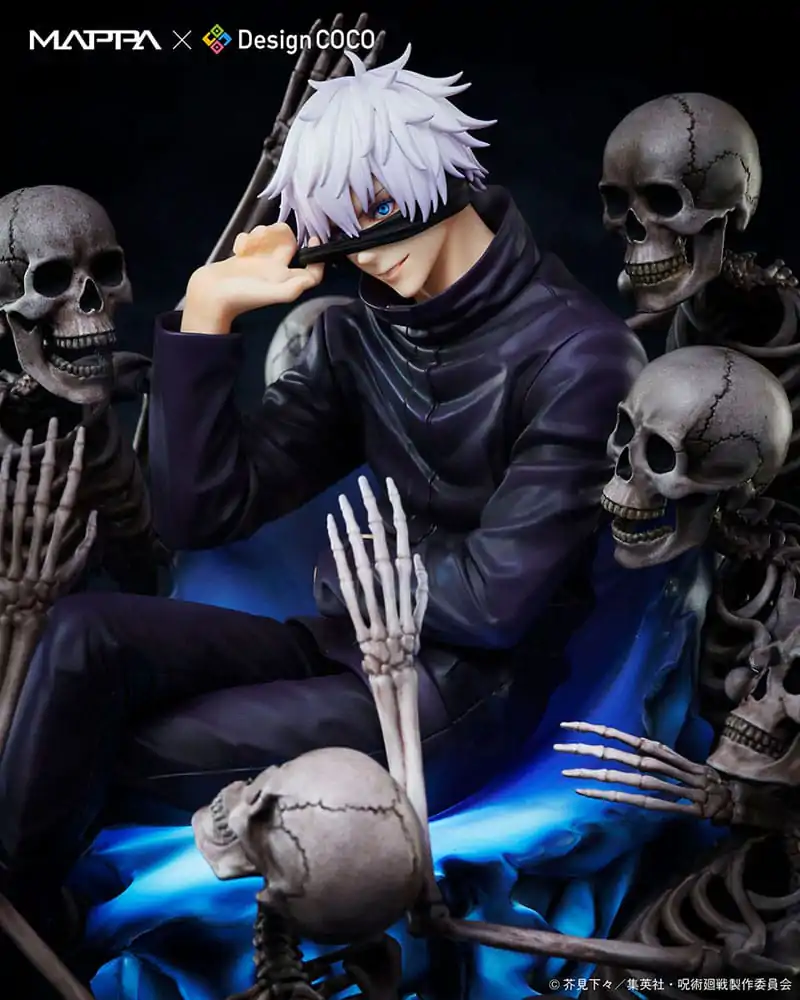 Jujutsu Kaisen Shibuya Incident Mappa x Design Coco Statuie PVC 1/7 Satoru Gojo 23 cm poza produsului