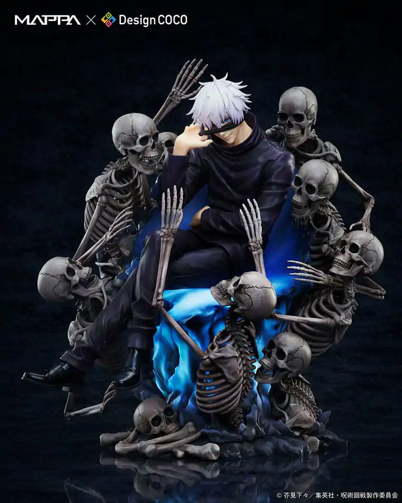 Jujutsu Kaisen Shibuya Incident Mappa x Design Coco Statuie PVC 1/7 Satoru Gojo 23 cm poza produsului