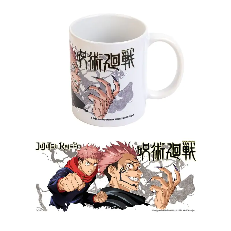 Jujutsu Kaisen Yuji and Sukuna cană 350ml poza produsului