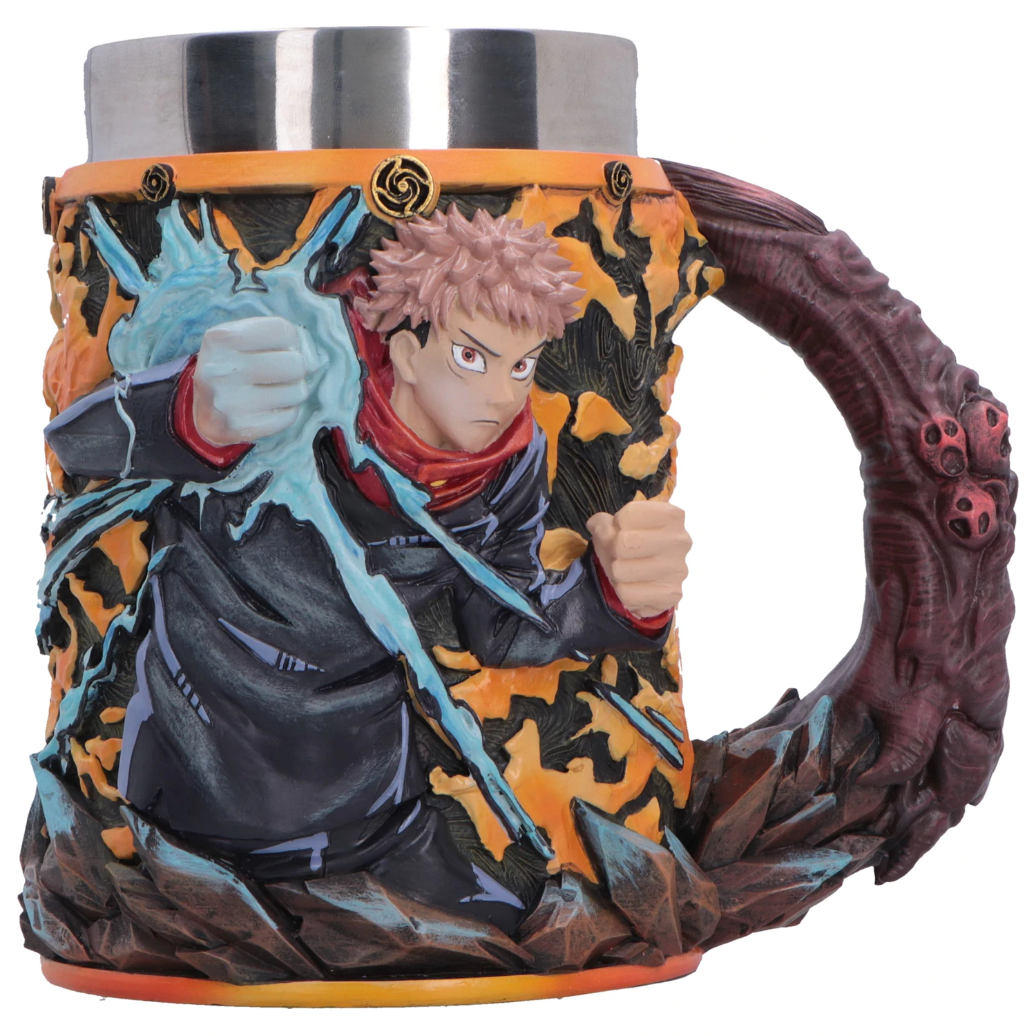 Jujutsu Kaisen Yuji Itadori Pahar cu mâner 15.5cm poza produsului
