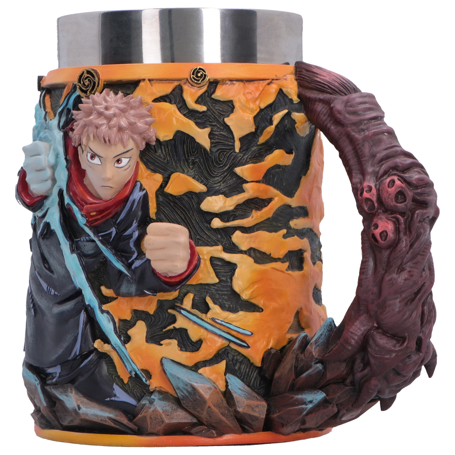 Jujutsu Kaisen Yuji Itadori Pahar cu mâner 15.5cm poza produsului