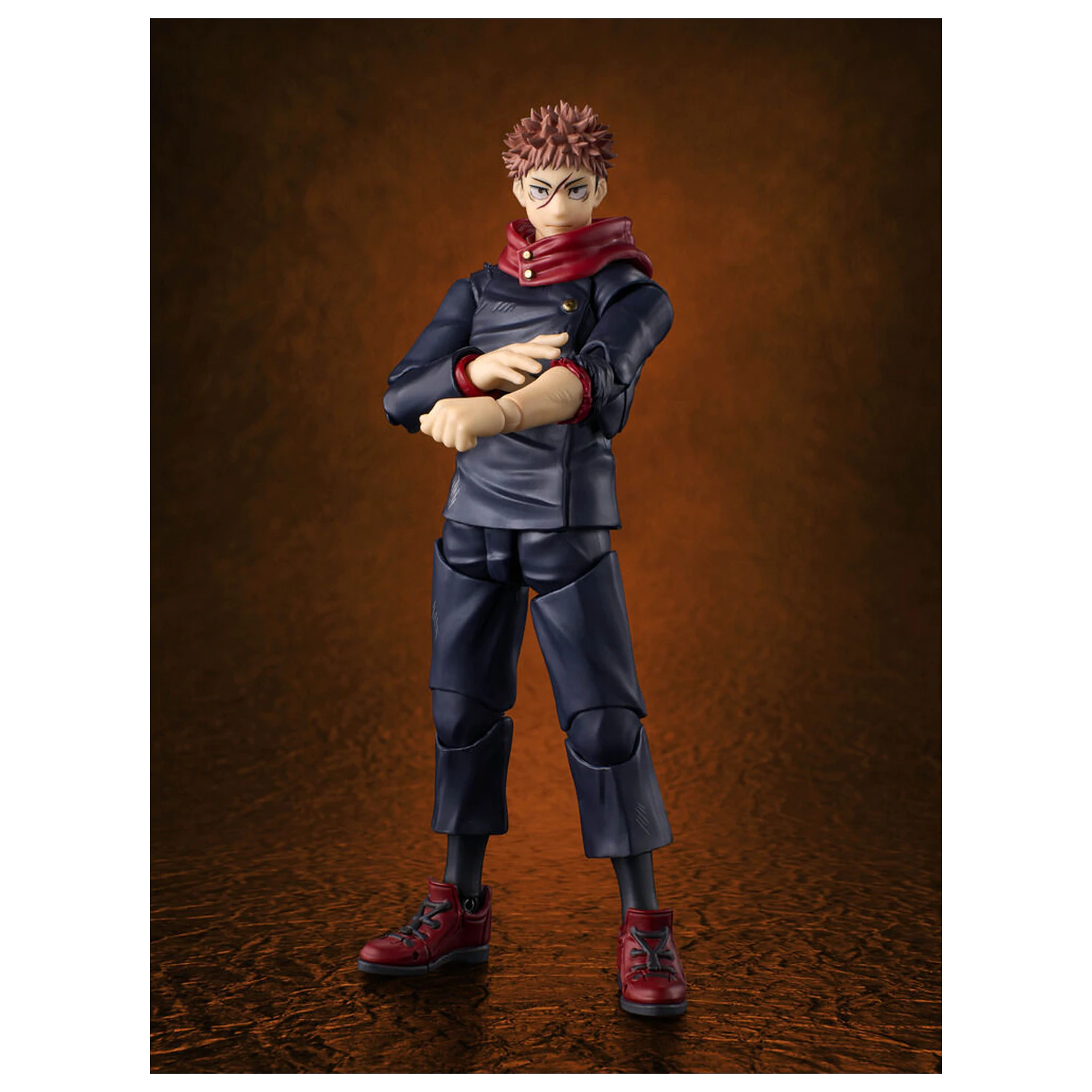 Jujutsu Kaisen Yuji Itadori S.H. Figurarts figurina 15cm poza produsului