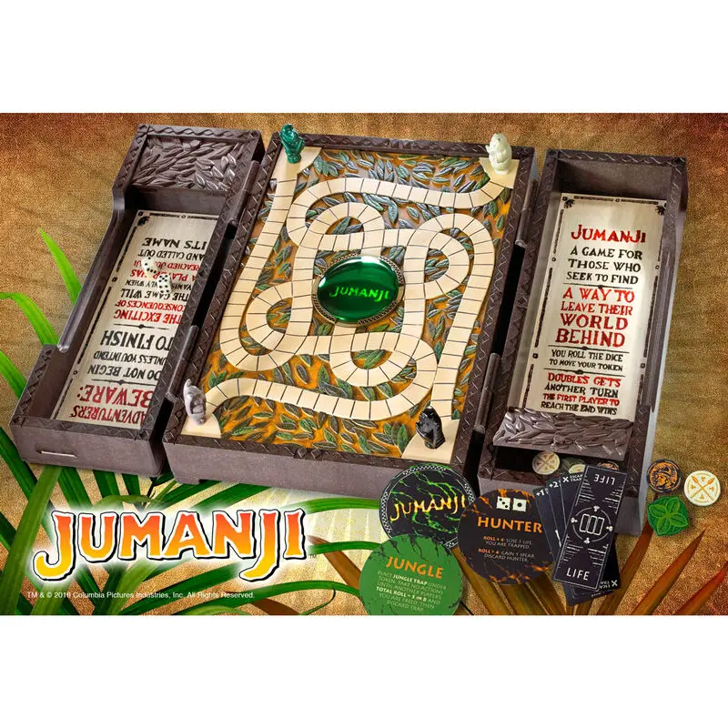 Joc de societate Jumanji Colecționar 1/1 Replică de recuzită 41 cm poza produsului