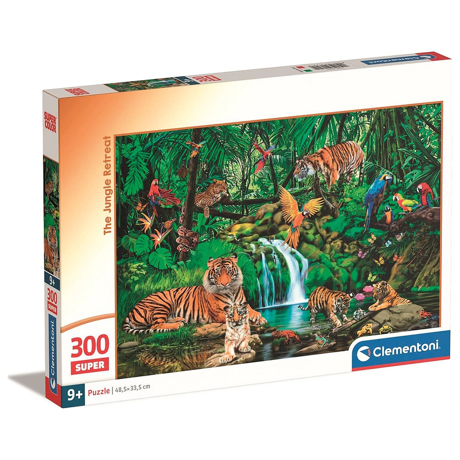 Jungle Retreat puzzle 300 de piese Clementoni poza produsului