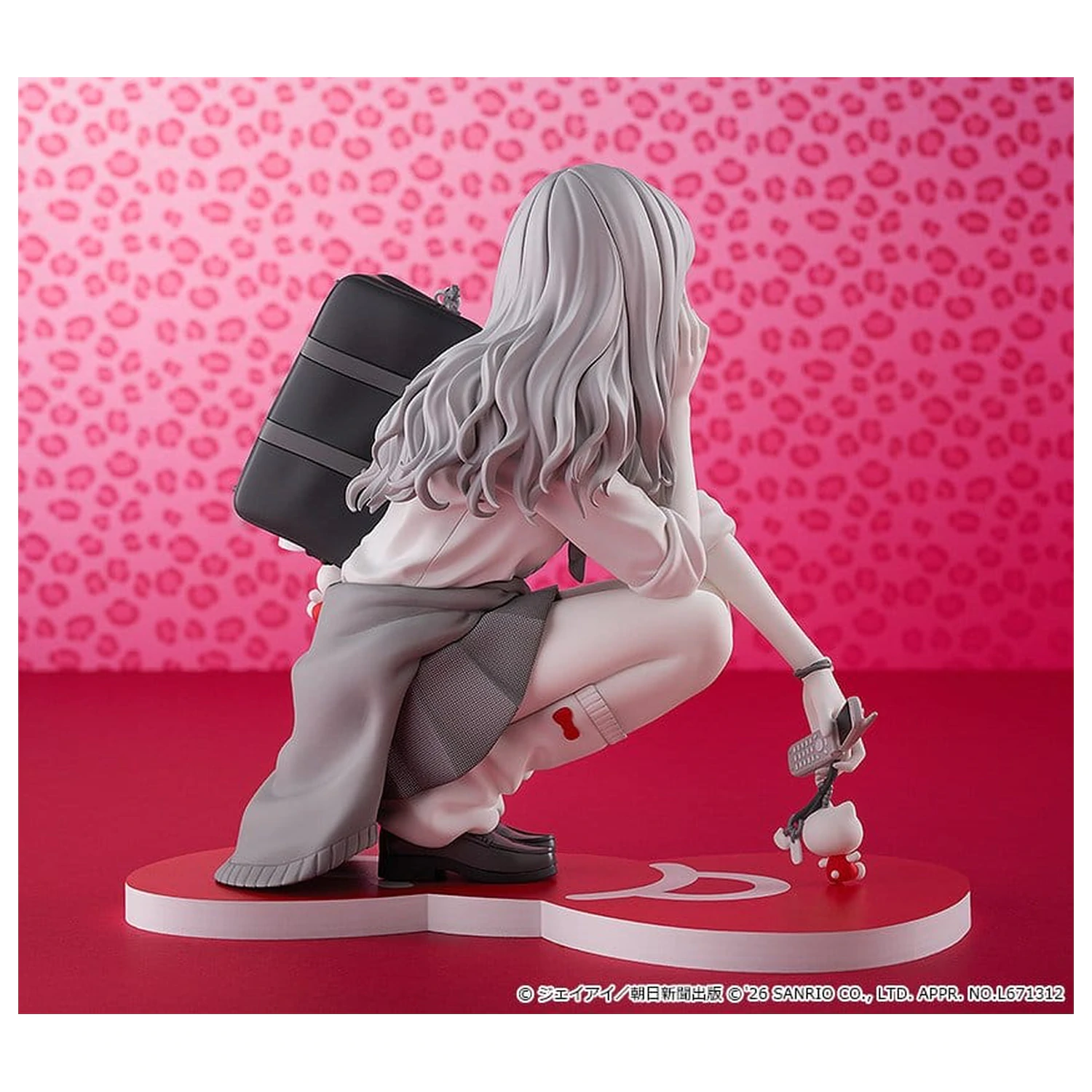 Junji Ito figurina PVC Gyaru Tomie x Hello Kitty 14 cm poza produsului