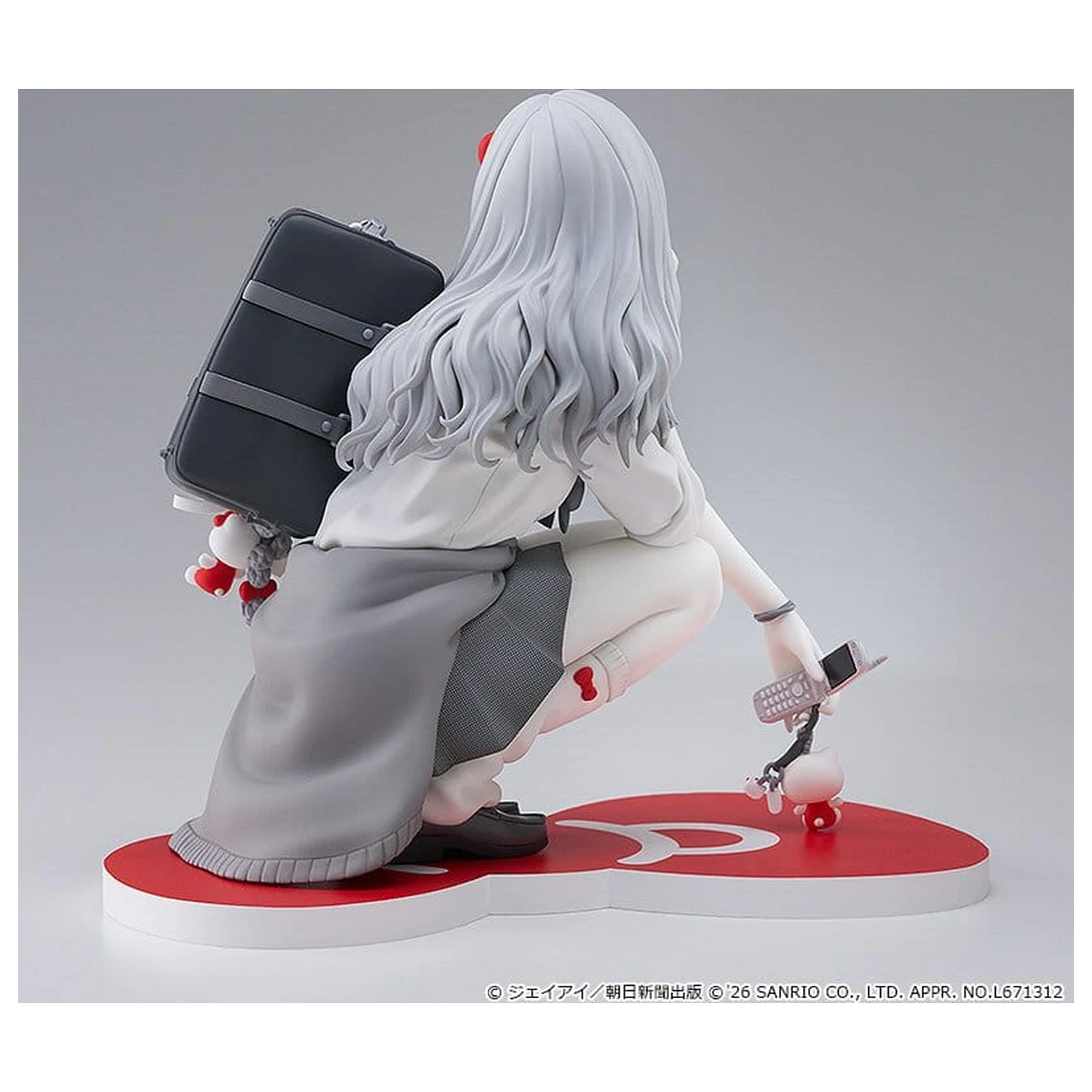 Junji Ito figurina PVC Gyaru Tomie x Hello Kitty 14 cm poza produsului