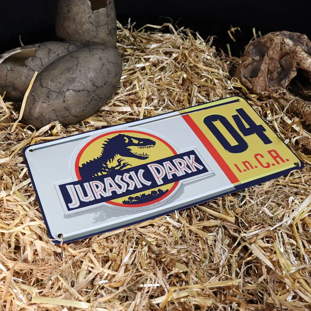 Jurassic Park Replica 1/1 Plăcuță de înmatriculare Dennis Nedry poza produsului