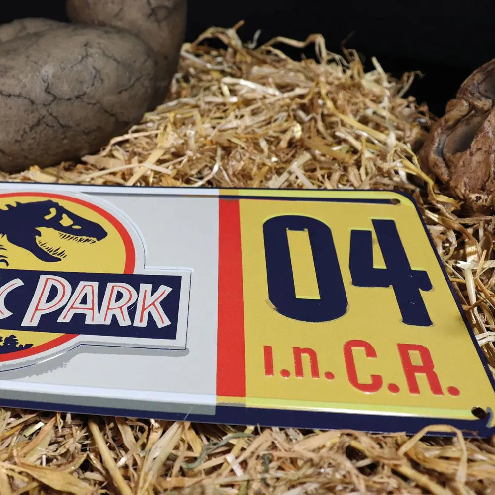 Jurassic Park Replica 1/1 Plăcuță de înmatriculare Dennis Nedry poza produsului