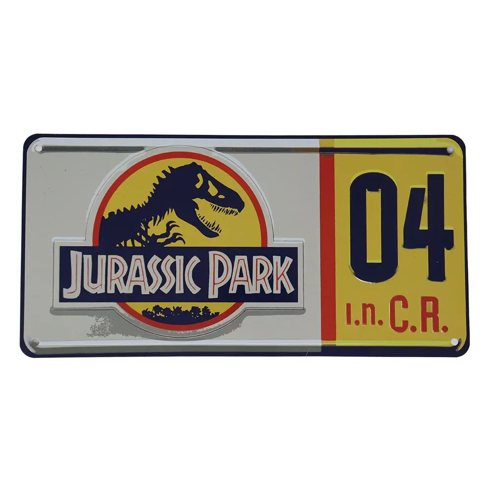 Jurassic Park Replica 1/1 Plăcuță de înmatriculare Dennis Nedry poza produsului