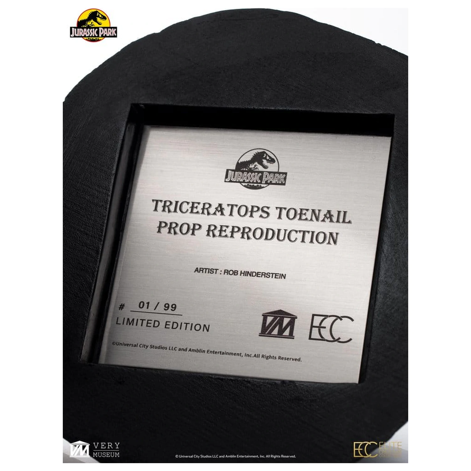 Jurassic Park 1/1 Replica Triceratops Toenail 16 cm poza produsului