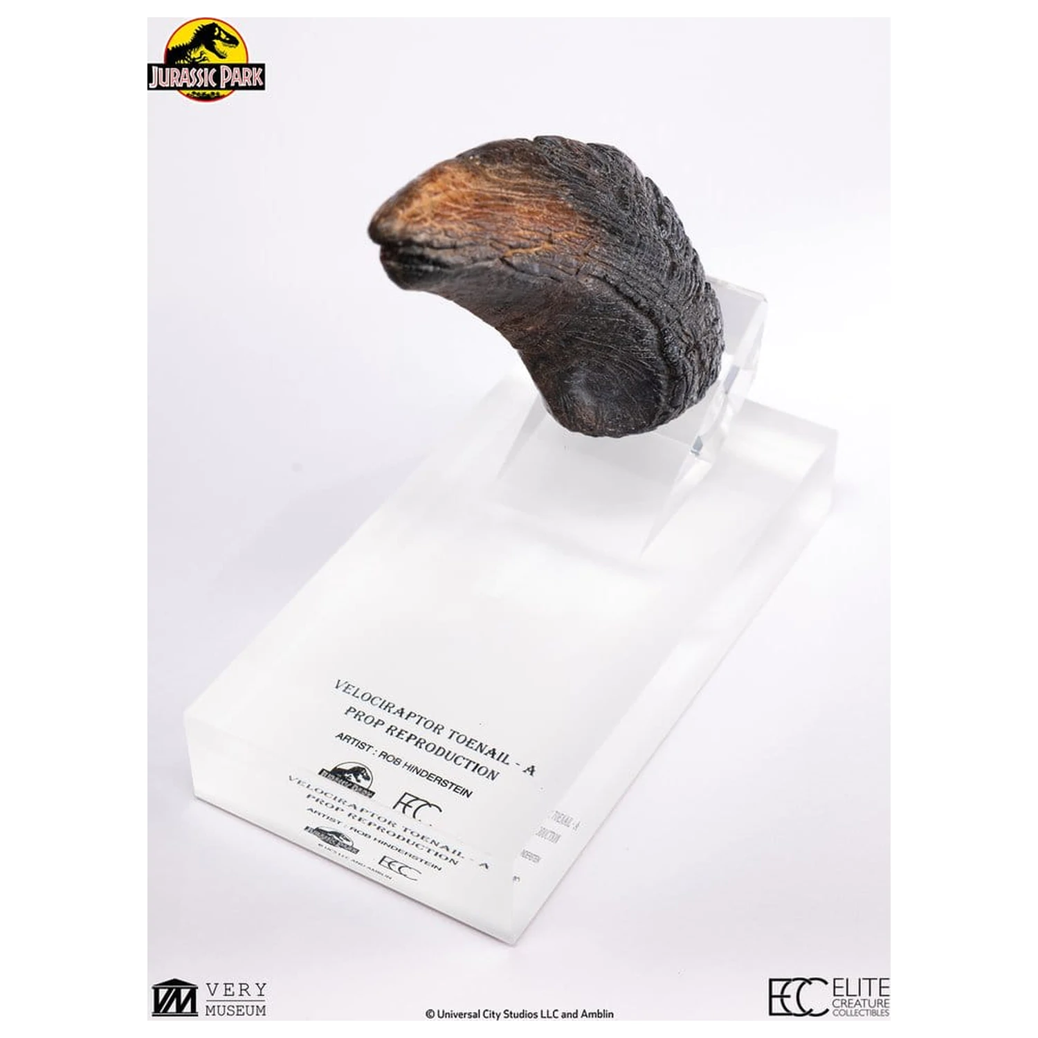 Jurassic Park 1/1 Replica Velociraptor Toenail Type A 11 cm poza produsului