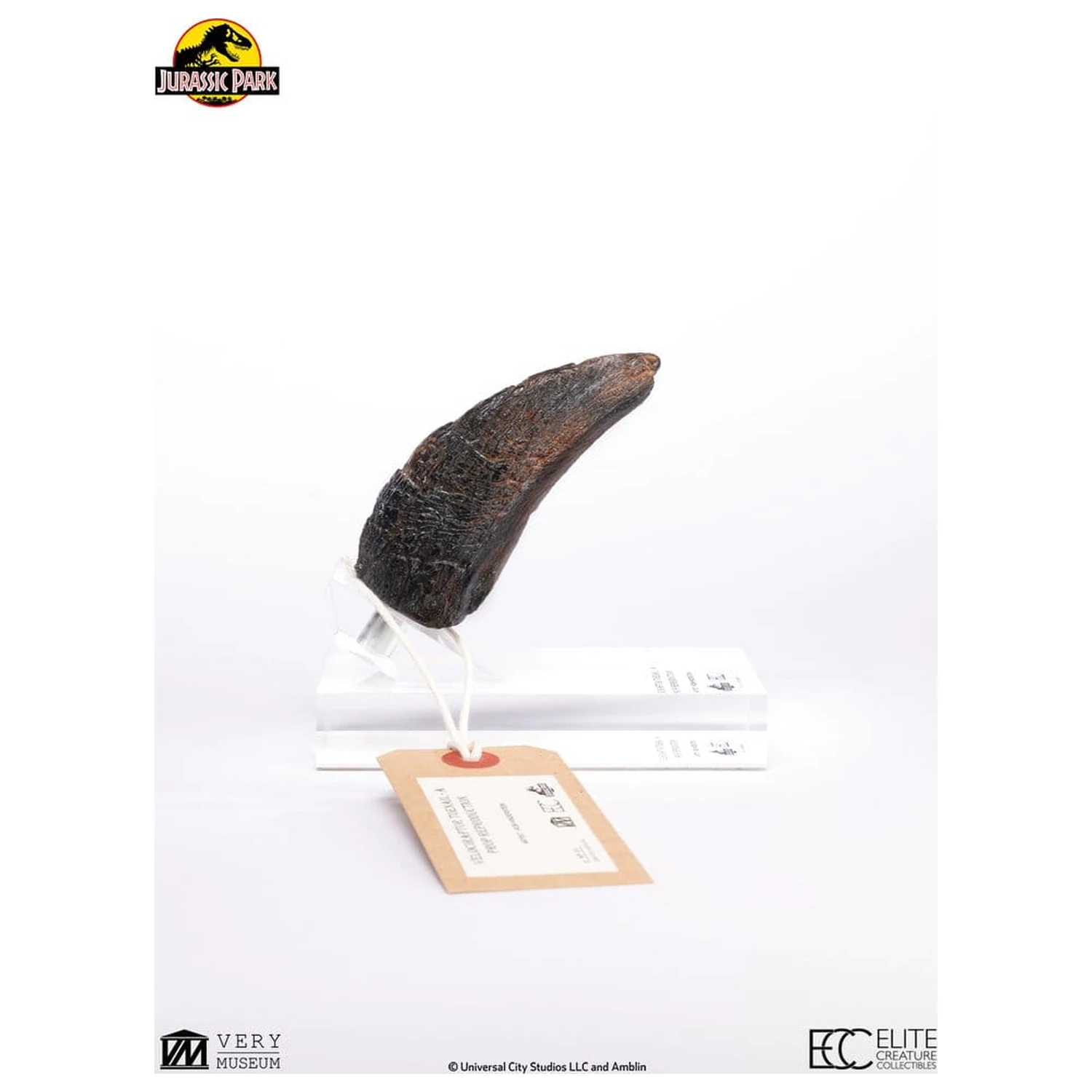 Jurassic Park 1/1 Replica Velociraptor Toenail Type A 11 cm poza produsului
