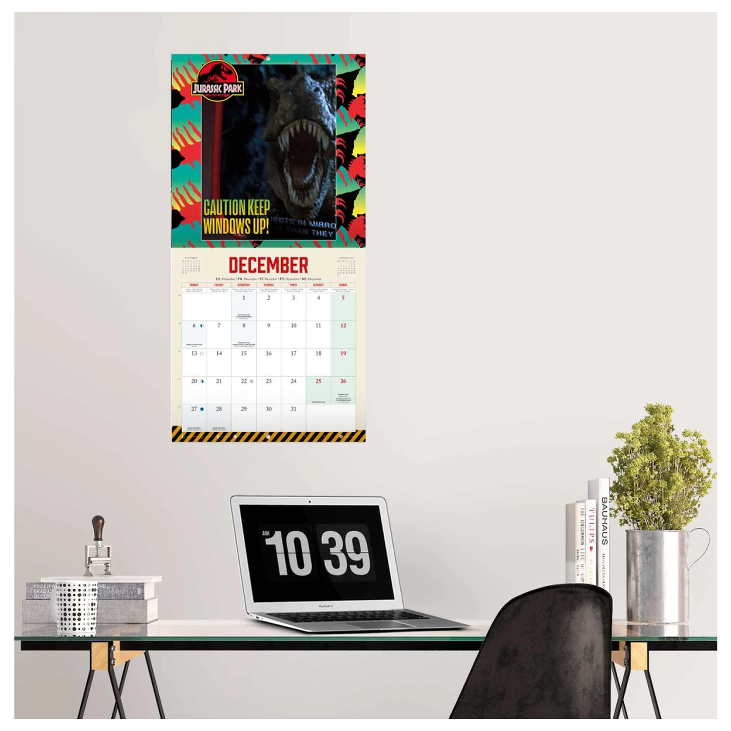 Jurassic Park 2027 calendar de perete 30 x 30 cm poza produsului