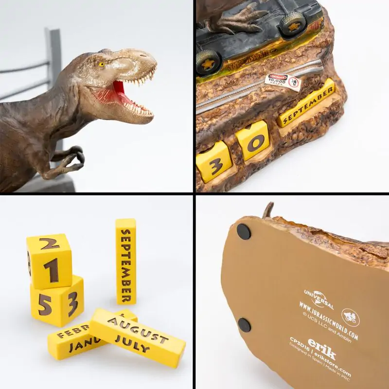 Jurassic Park 3D calendar perpetuu poza produsului