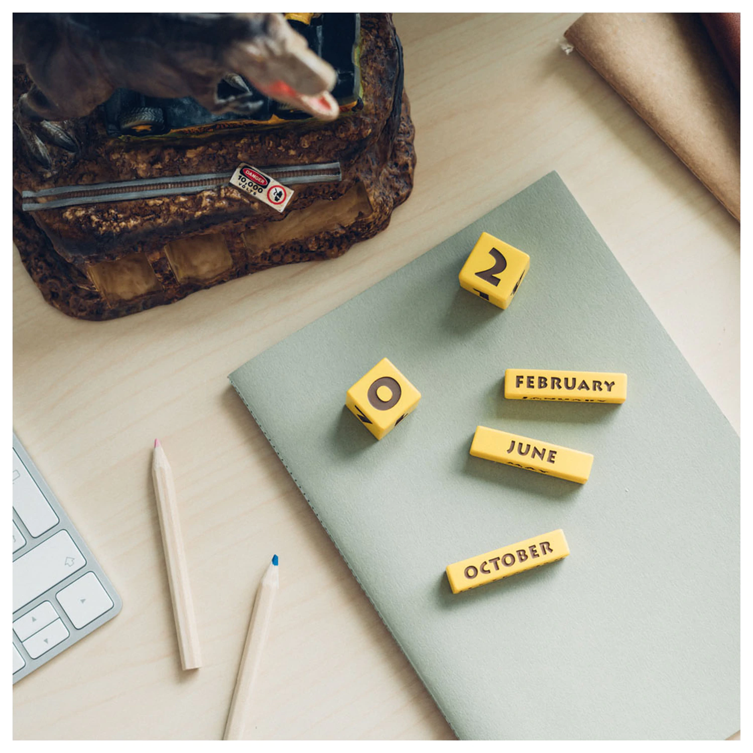 Jurassic Park 3D calendar perpetuu poza produsului