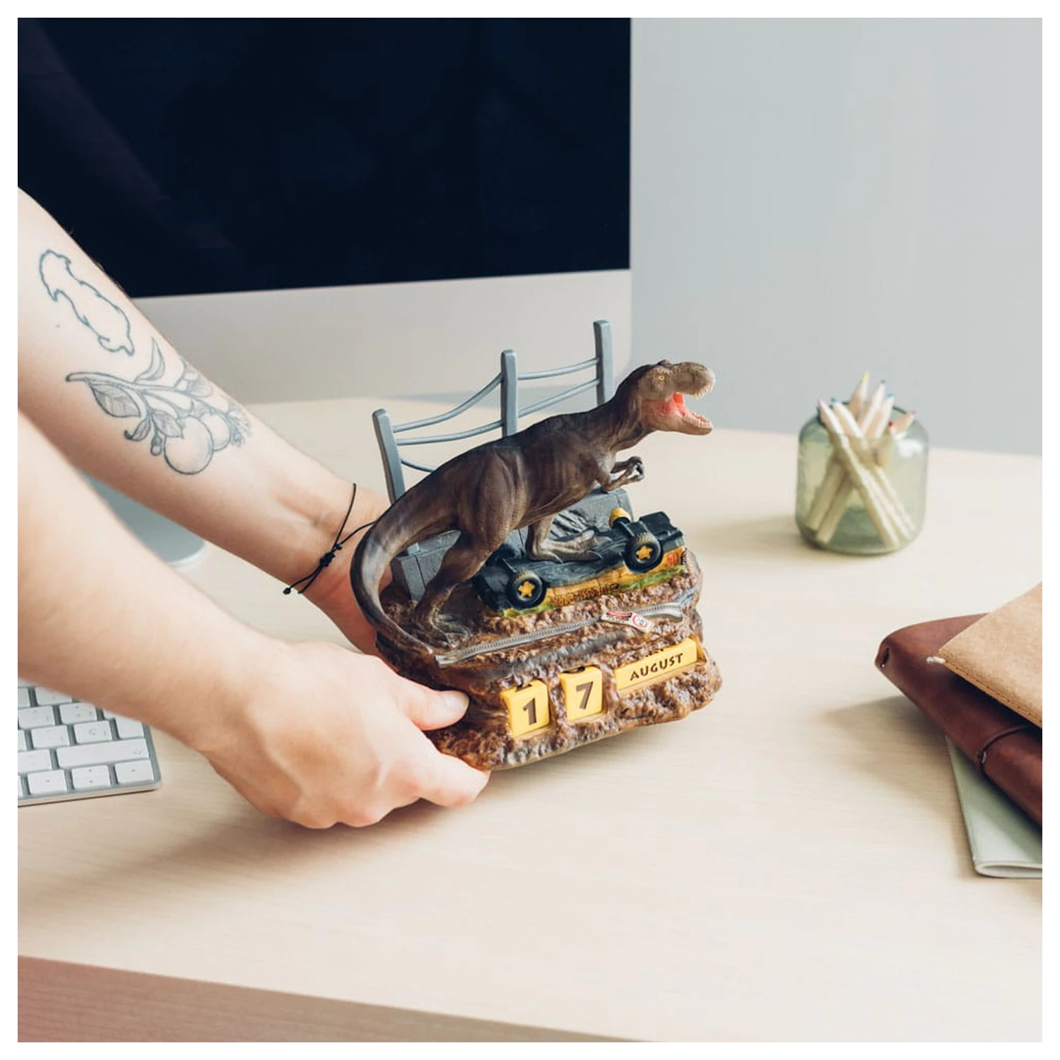 Jurassic Park 3D calendar perpetuu poza produsului