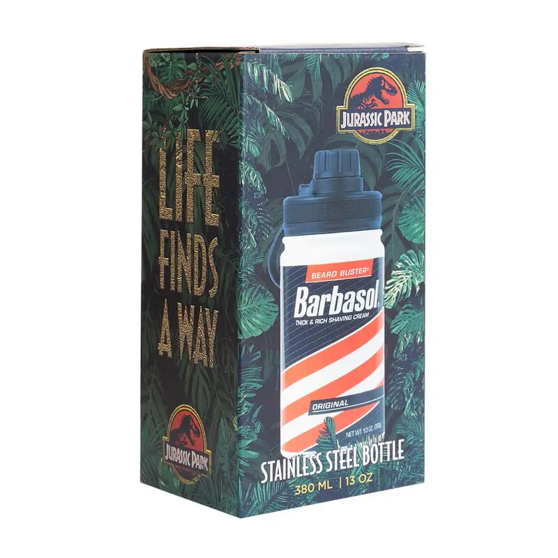 Jurassic Park Barbasol sticlă din oțel inoxidabil 380ml poza produsului