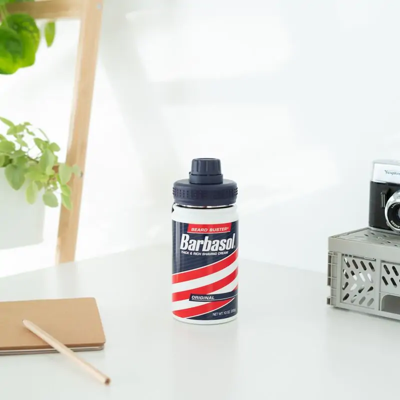 Jurassic Park Barbasol sticlă din oțel inoxidabil 380ml poza produsului