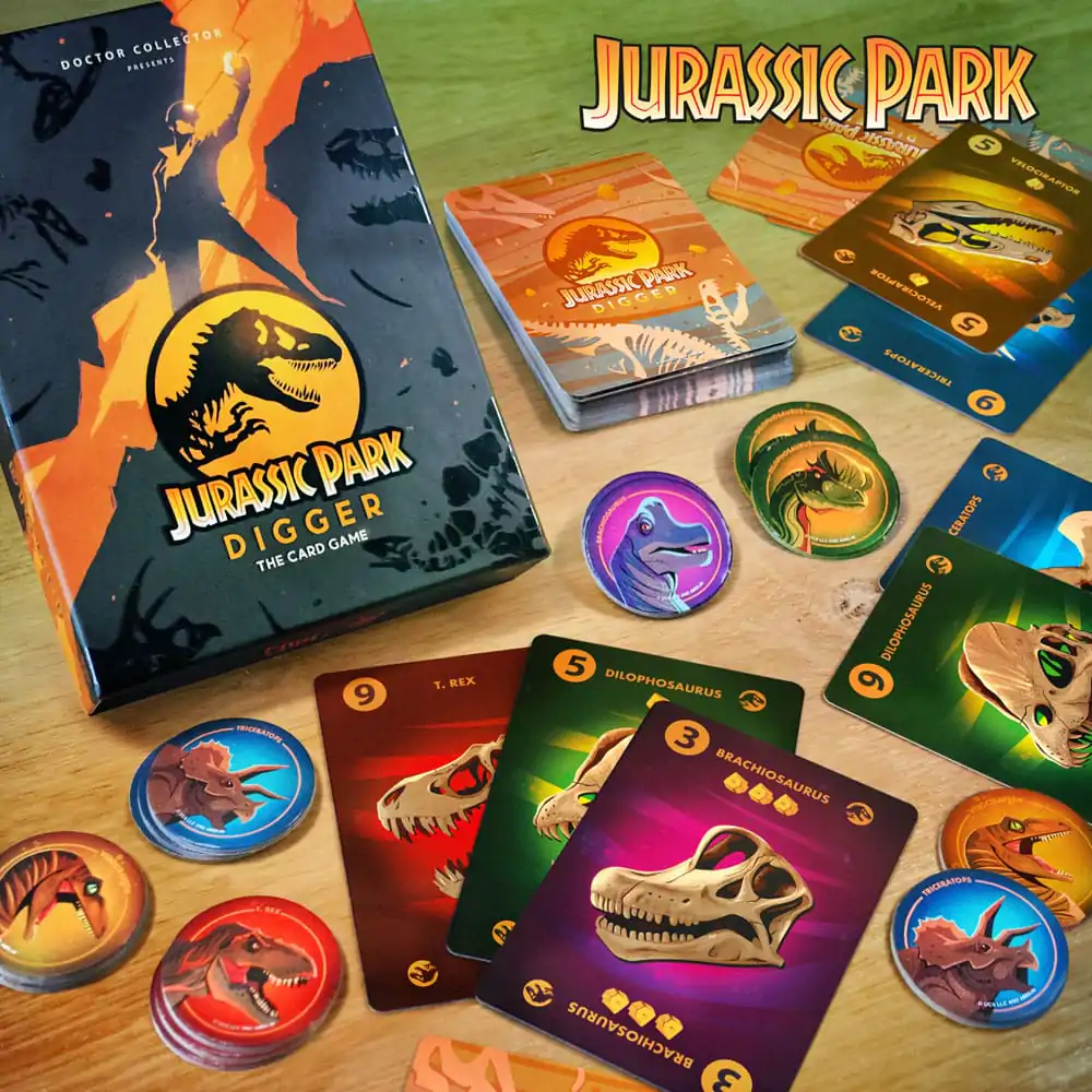 Jurassic Park Card Game Excavator poza produsului