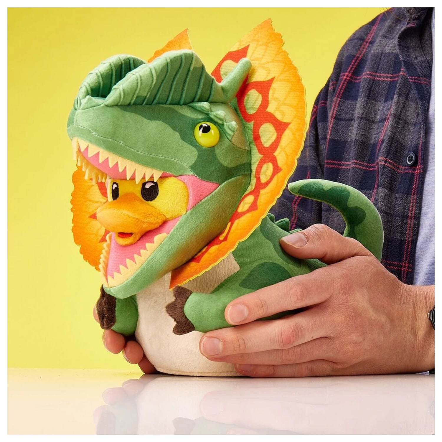 Jucărie de pluș Jurassic Park Dilophosaurus 23cm poza produsului
