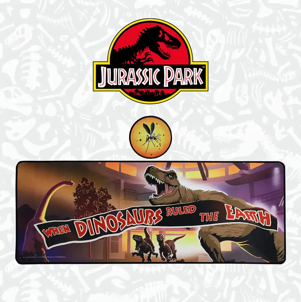 Jurassic Park Desk Pad & Set de suporturi pentru pahare Dinozauri Ediție Limitată poza produsului