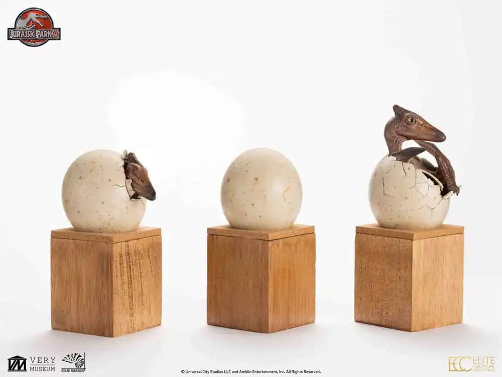 Jurassic Park ECC Elite Creature Line Statuie 1/2 Pterosaur Ecloziune 16 cm poza produsului