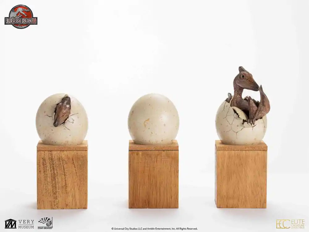 Jurassic Park ECC Elite Creature Line Statuie 1/2 Pterosaur Ecloziune 16 cm poza produsului