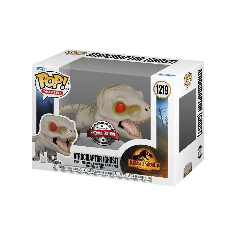 Jurassic Park Funko POP! Movies Figurina Vinil Atrociraptor (Fantoma) Exclusiv 9 cm poza produsului