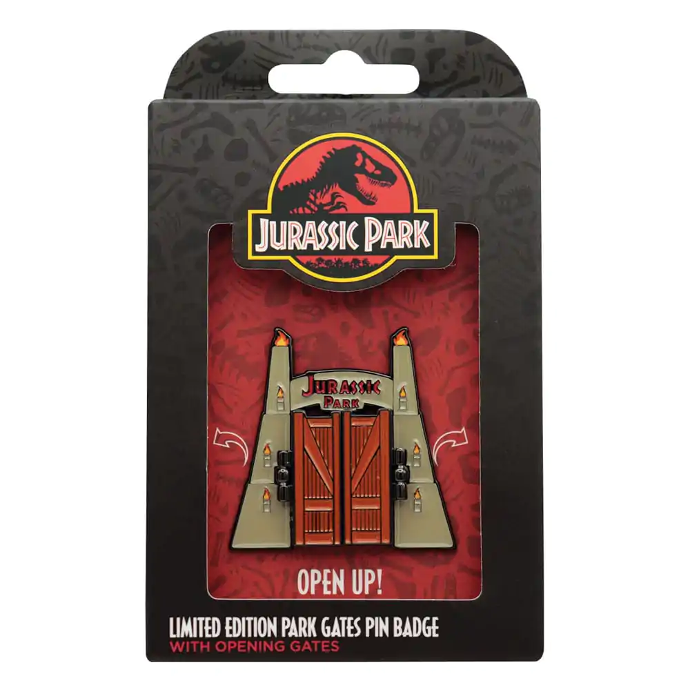 Jurassic Park Pin Brosă Gates Hinged poza produsului