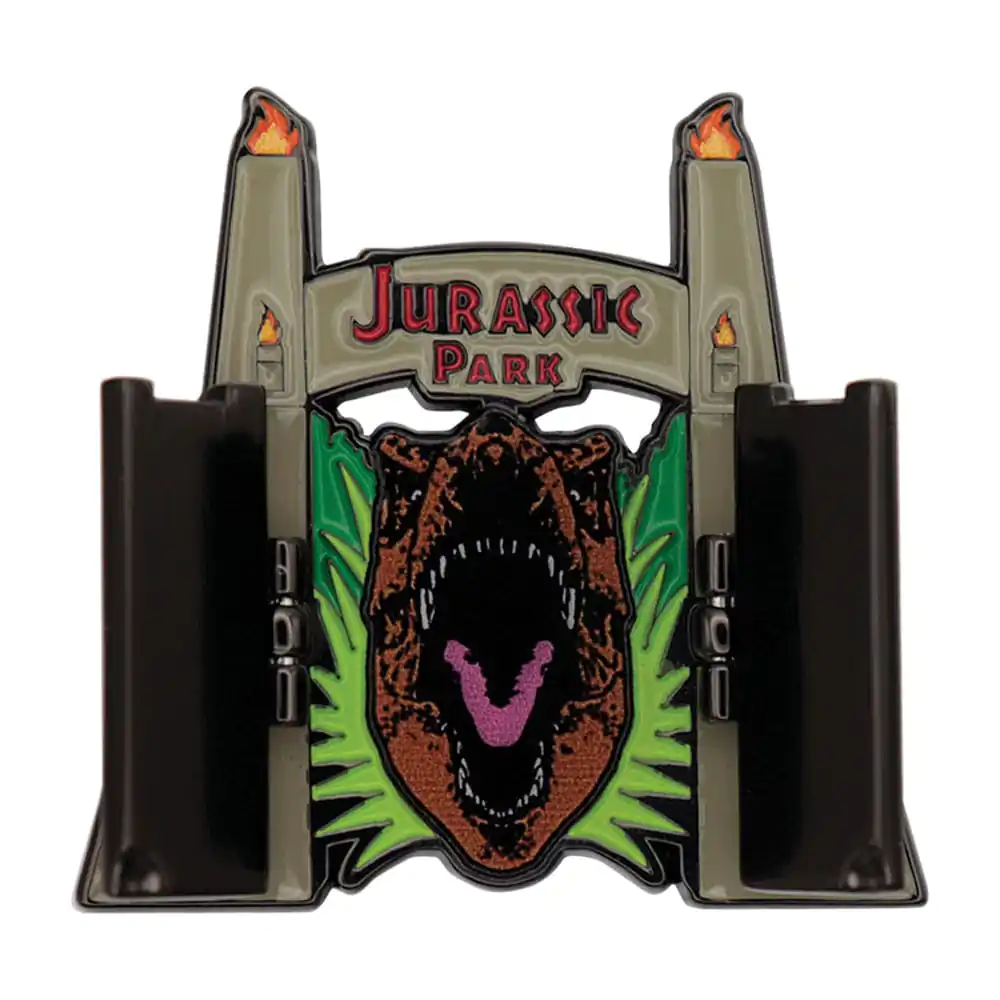 Jurassic Park Pin Brosă Gates Hinged poza produsului