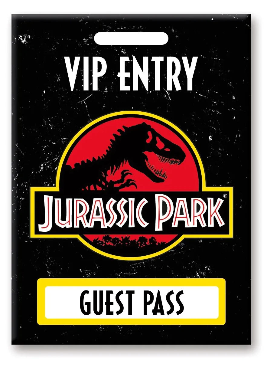 JURASSIC PARK Guest Pass Magnet 6.3x8.9cm poza produsului