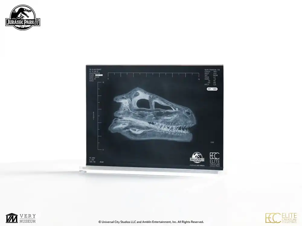 Jurassic Park III Prop Replica 1/1 Velociraptor Resonance Chamber 18 cm poza produsului
