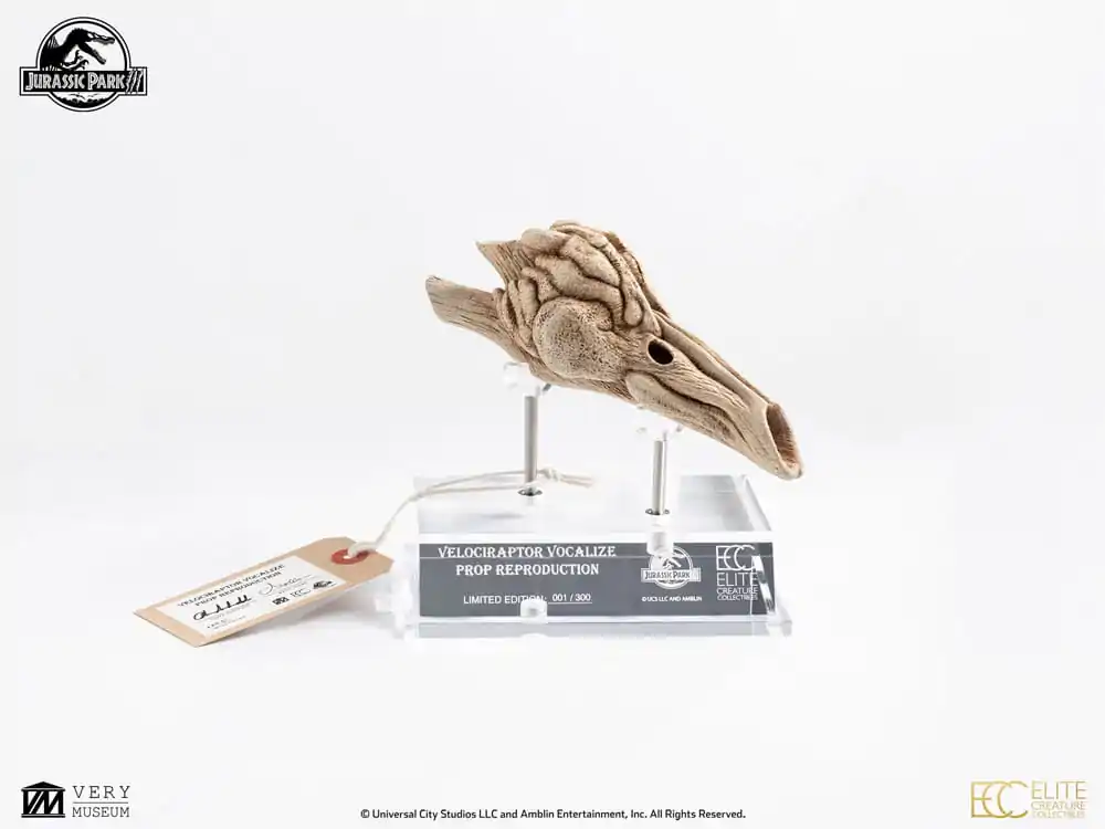 Jurassic Park III Prop Replica 1/1 Velociraptor Resonance Chamber 18 cm poza produsului
